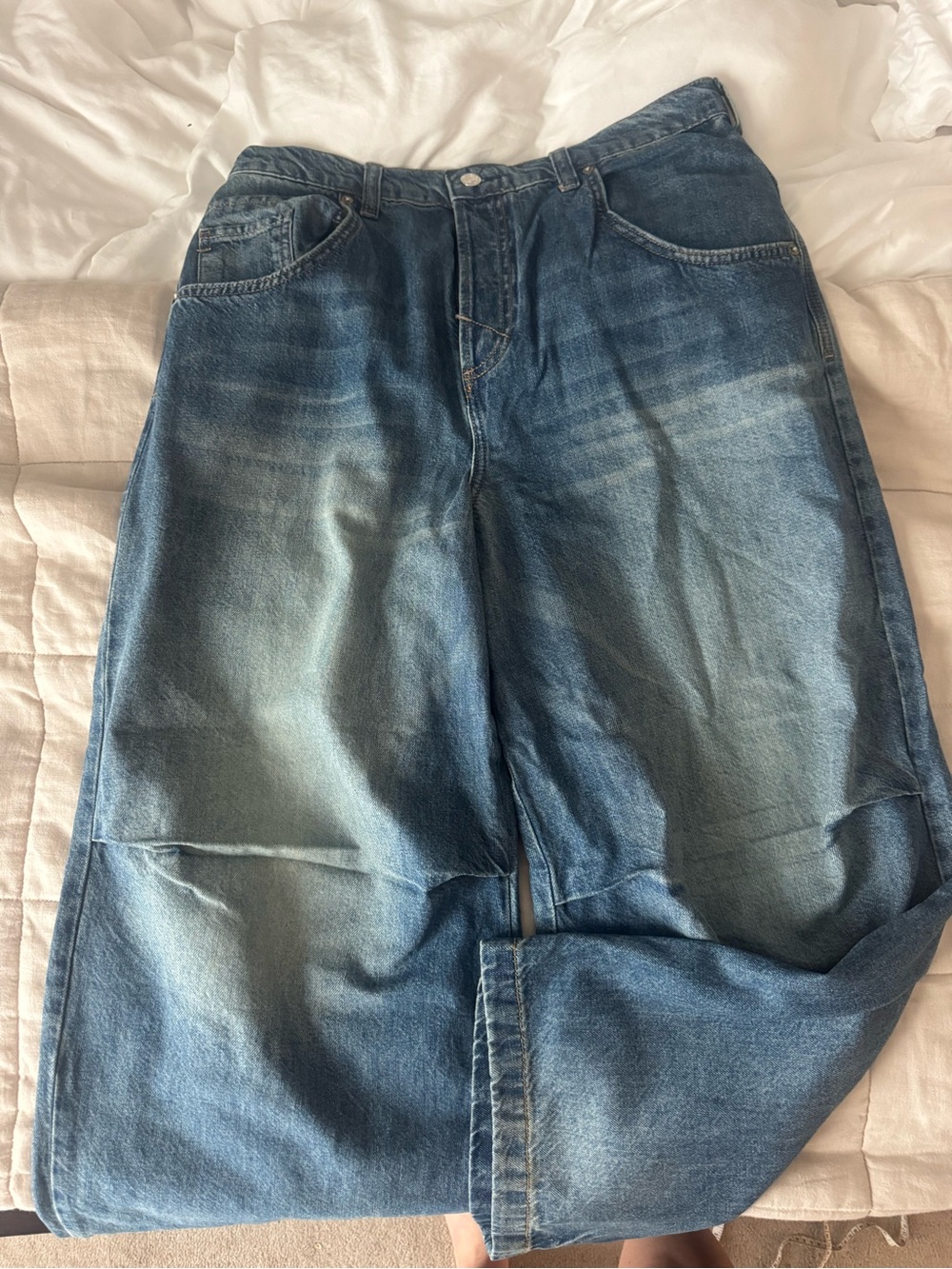 Free People Twin Flame Mid Rise Wide Leg - Picture 5 of 6